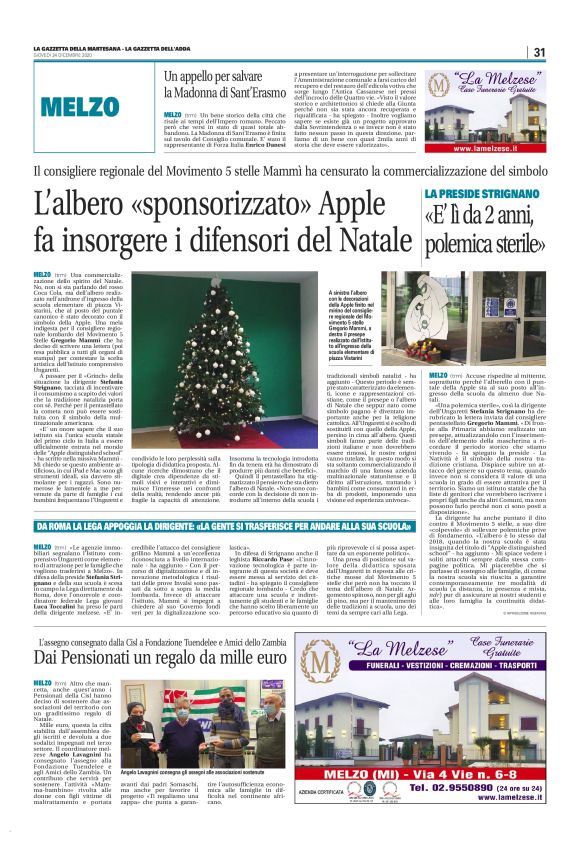 Gazzetta della Martesana 24/12/2020