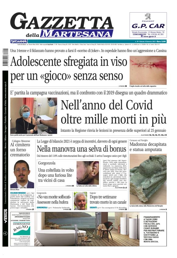 Gazzetta della Martesana 09/01/2021