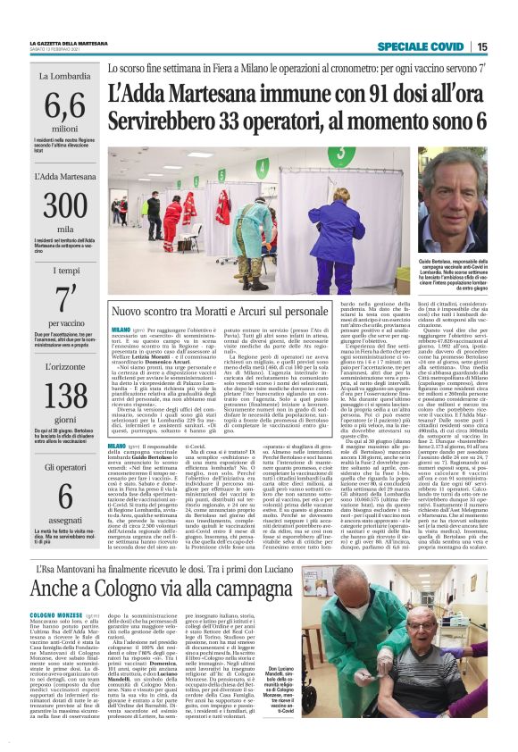 Gazzetta della Martesana 13/02/2021