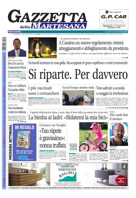 Gazzetta della Martesana 24/04/2021