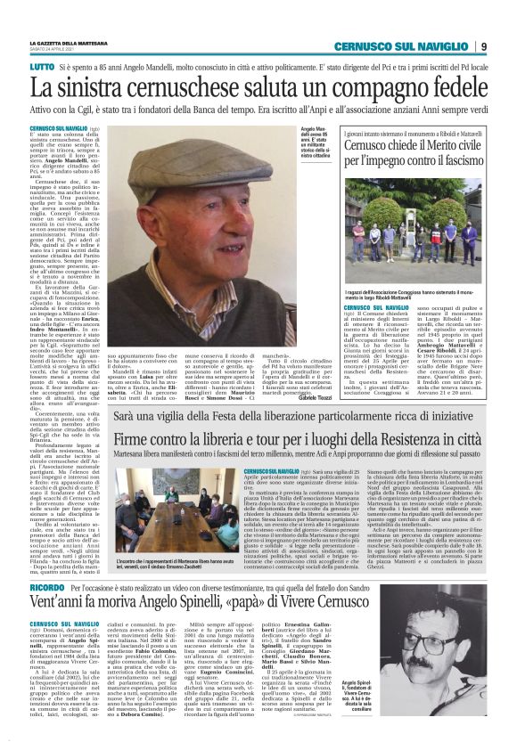 Gazzetta della Martesana 24/04/2021
