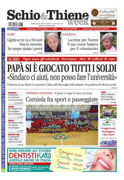 Schio & Thiene week