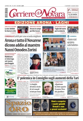 Corriere di Novara edizione Arona e Laghi