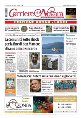 Corriere di Novara edizione Arona e Laghi