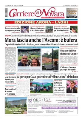 Corriere di Novara edizione Arona e Laghi