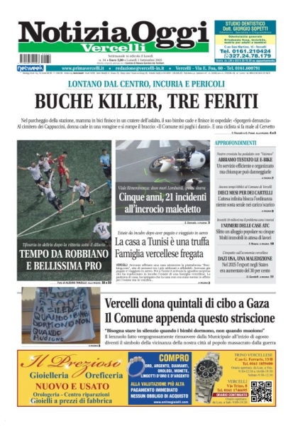 Notizia Oggi - Vercelli