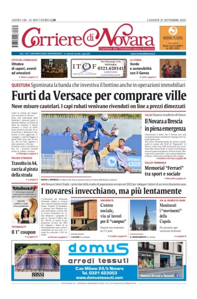Corriere di Novara - Corriere dei Territori