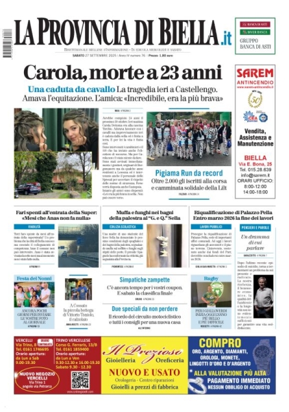 La Provincia di Biella.it
