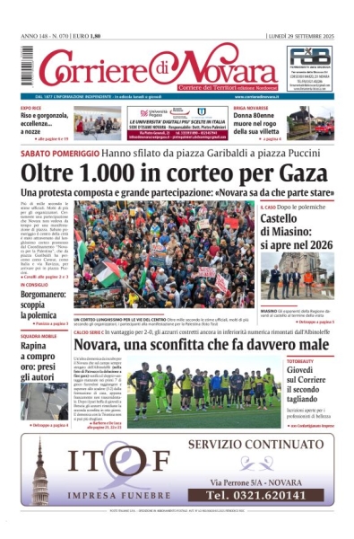 Corriere di Novara - Corriere dei Territori