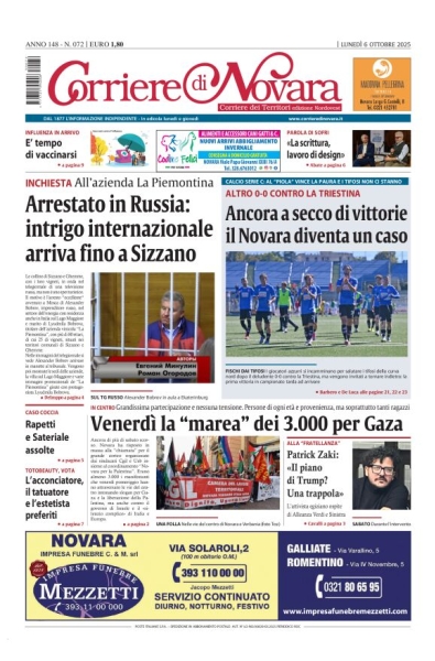 Corriere di Novara - Corriere dei Territori