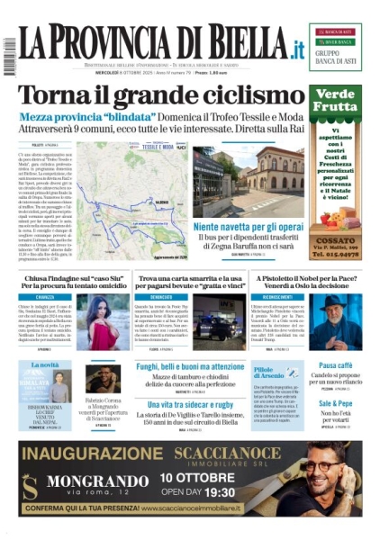 La Provincia di Biella.it
