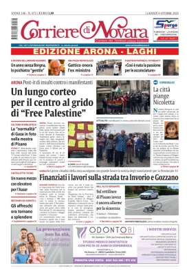 Corriere di Novara edizione Arona e Laghi