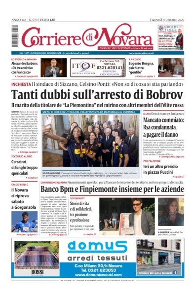 Corriere di Novara - Corriere dei Territori