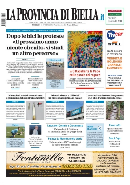 La Provincia di Biella.it