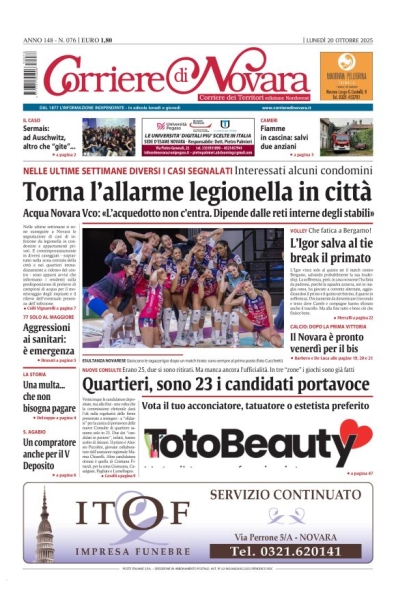Corriere di Novara - Corriere dei Territori