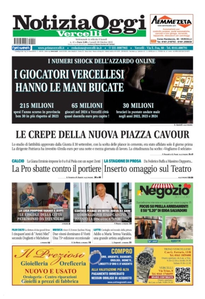 Notizia Oggi - Vercelli