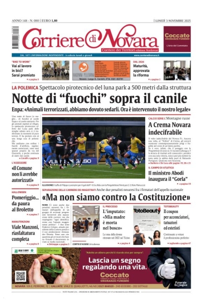 Corriere di Novara - Corriere dei Territori