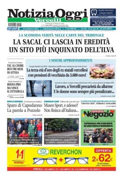 Notizia Oggi - Vercelli