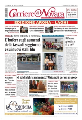 Corriere di Novara edizione Arona e Laghi