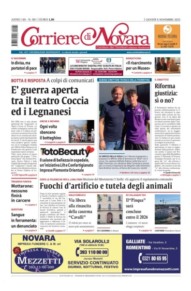 Corriere di Novara - Corriere dei Territori
