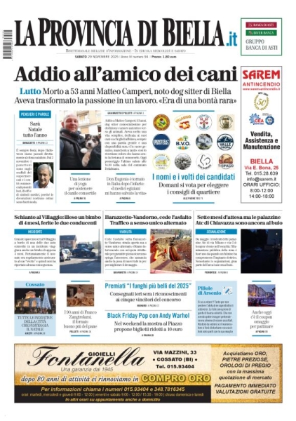 La Provincia di Biella.it