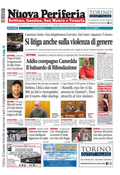 La nuova Periferia - Settimo, Gassino, San Mauro e Venaria