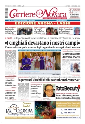 Corriere di Novara edizione Arona e Laghi