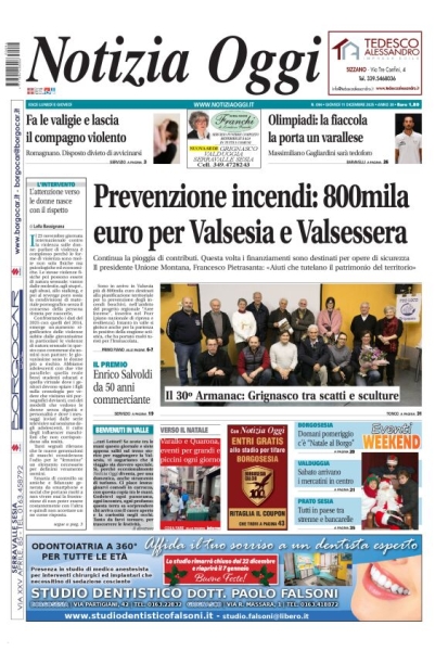 Notizia Oggi - Borgosesia