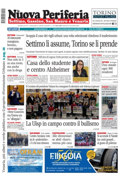 La nuova Periferia - Settimo, Gassino, San Mauro e Venaria