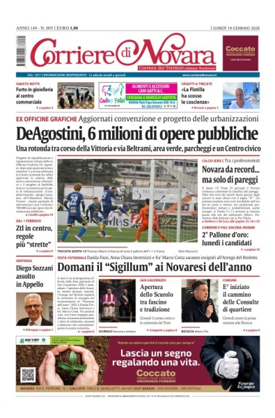 Corriere di Novara - Corriere dei Territori