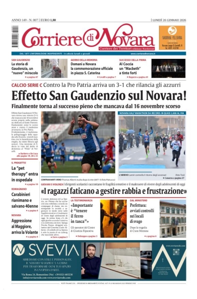 Corriere di Novara - Corriere dei Territori