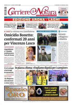 Corriere di Novara edizione Arona e Laghi