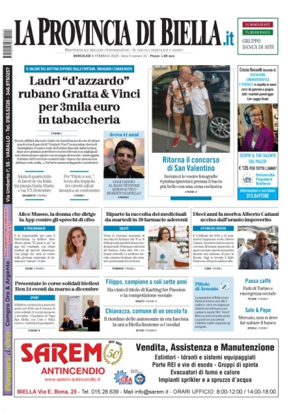 La Provincia di Biella.it