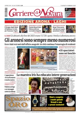 Corriere di Novara edizione Arona e Laghi
