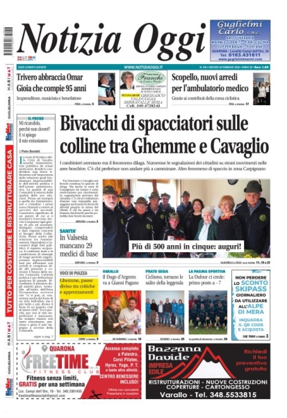 Notizia Oggi - Borgosesia