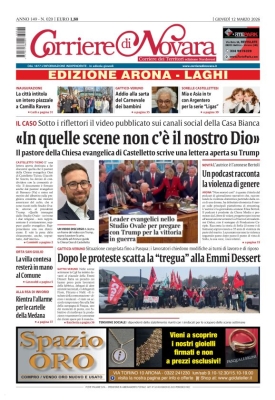 Corriere di Novara edizione Arona e Laghi