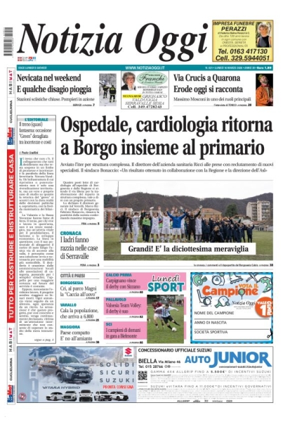 Notizia Oggi - Borgosesia