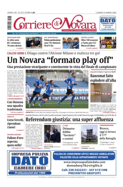Corriere di Novara - Corriere dei Territori