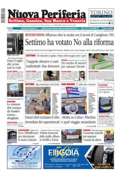 La nuova Periferia - Settimo, Gassino, San Mauro e Venaria