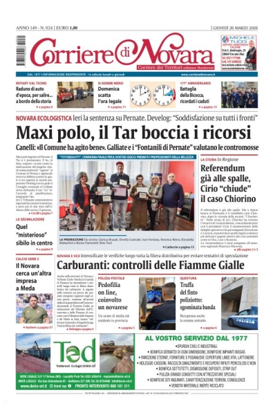 Corriere di Novara - Corriere dei Territori