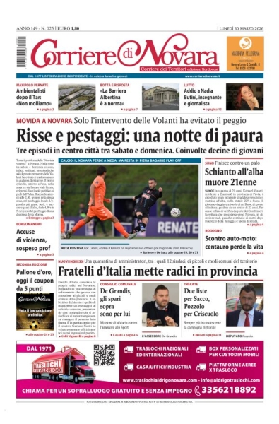 Corriere di Novara - Corriere dei Territori