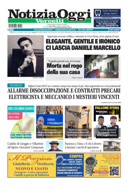Notizia Oggi - Vercelli