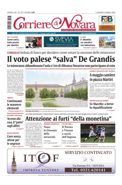 Corriere di Novara - Corriere dei Territori