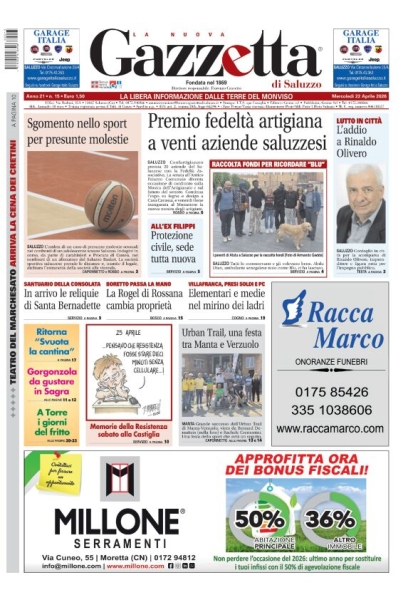 La Nuova Gazzetta di Saluzzo